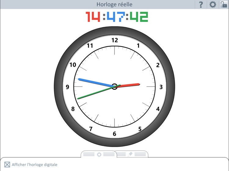 École : Horloge réelle