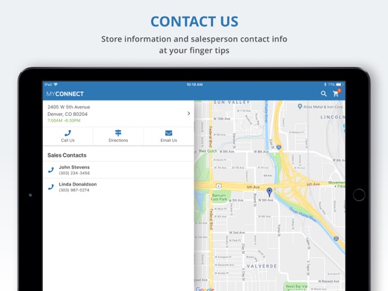ISN MyConnect iPad screenshot 4 - Business app