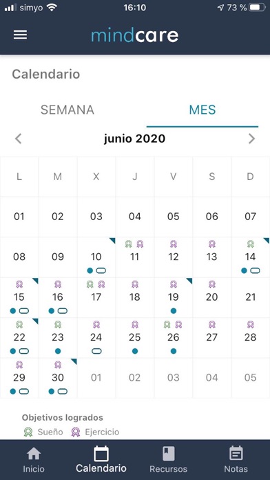 eB2 MindCare Screenshot