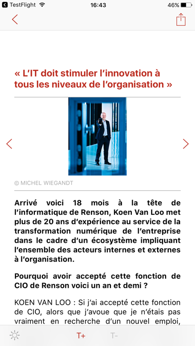 Data News(fr) Screenshot