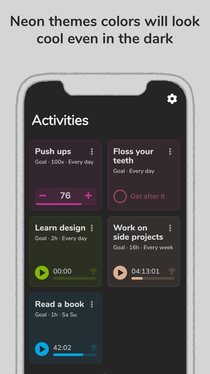Timecap: Time & Habit tracker screenshot-3