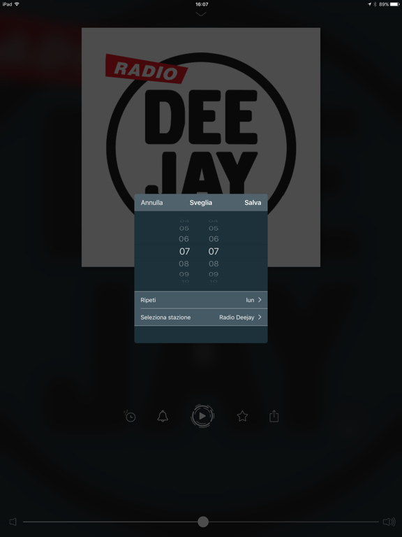 Radio FM Italia Online iPad screenshot 4 - Music app