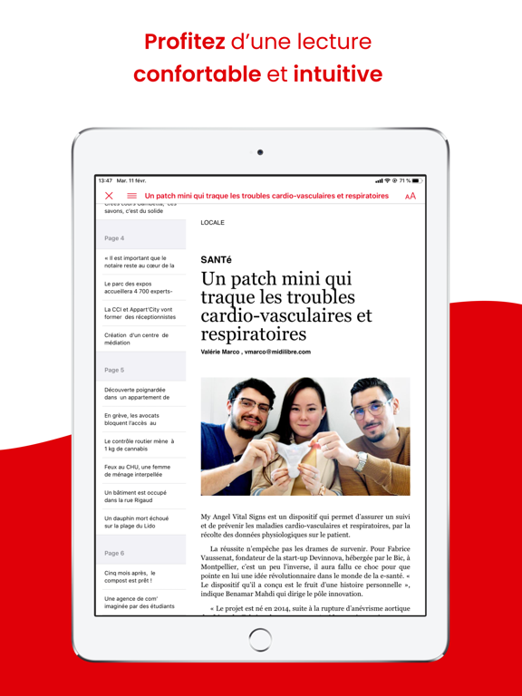 Midi Libre Le Journal iPad screenshot 5 - Magazines & Newspapers app