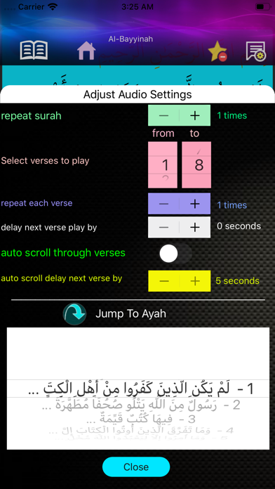 iQuranMedia - Quran Al-Kareem Screenshot