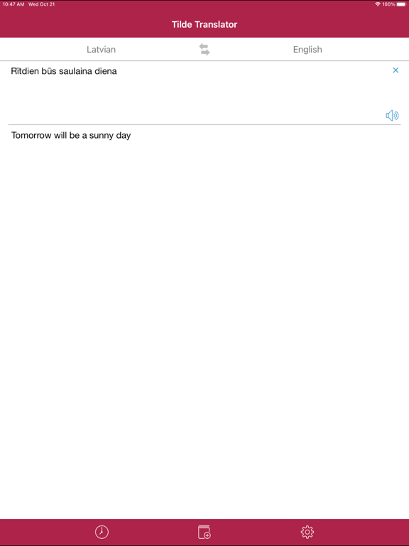 Screenshot #6 pour Tilde Translator