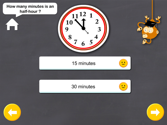 Telling the time のスクリーンショット