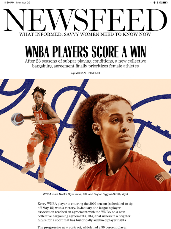 Marie Claire Magazine US iPad screenshot 5 - Lifestyle app