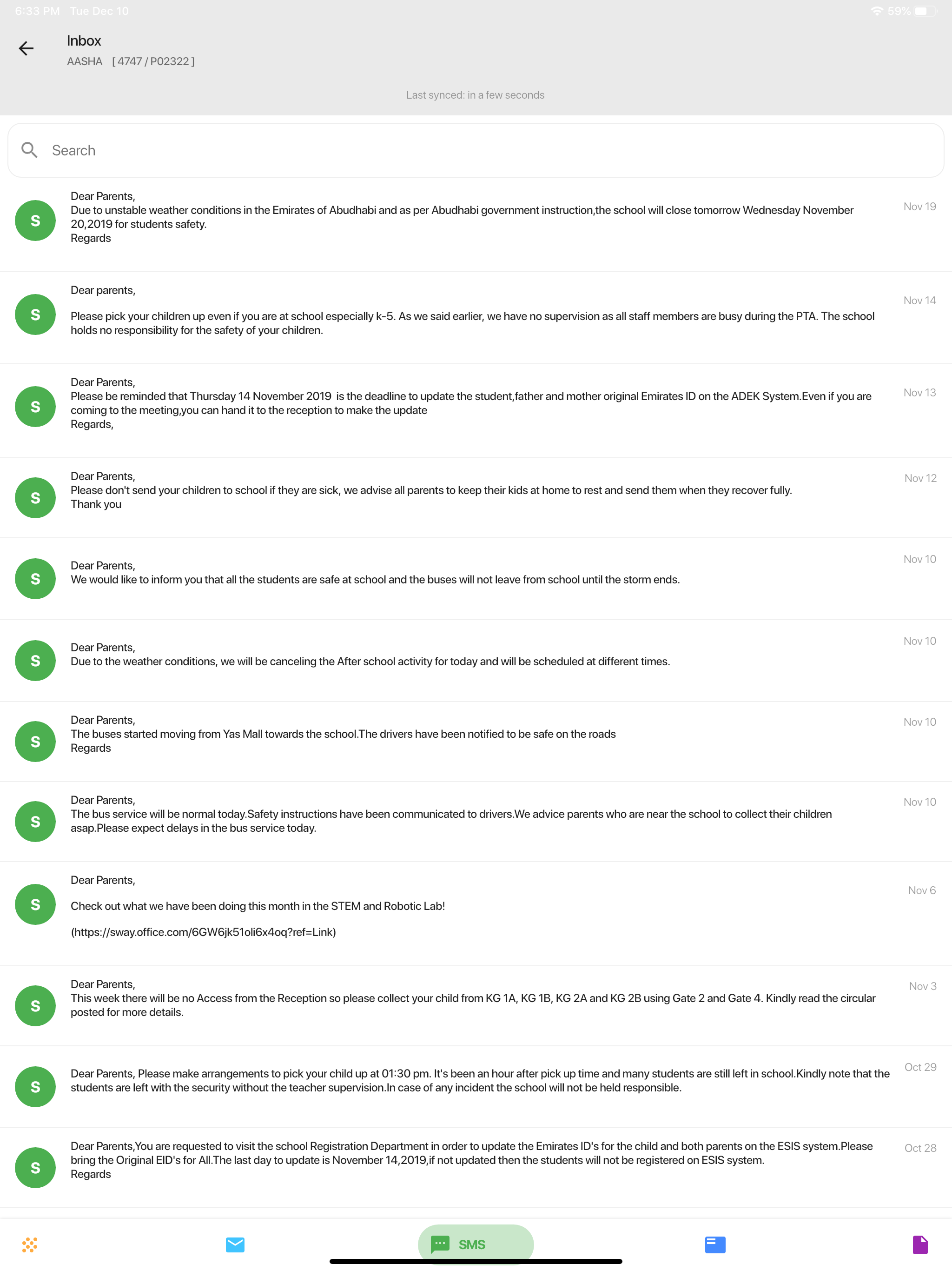 Digital Campus Parent App v3