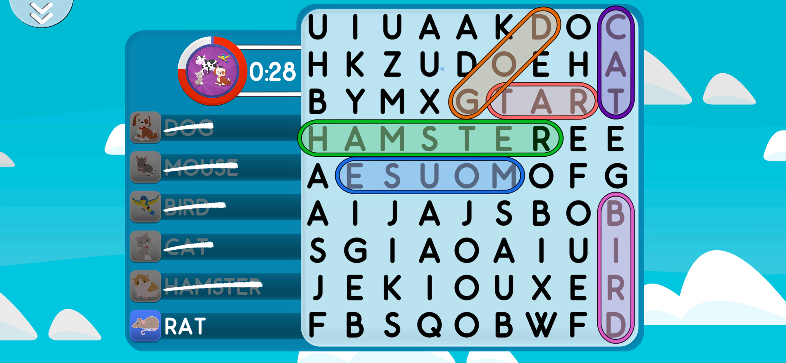 Astrokids Words - WordSearch screenshot 4