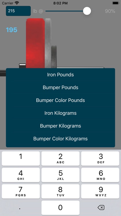 BWC-Barbell Weight Calculator