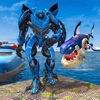 SharkMan Robot Transform Game icon