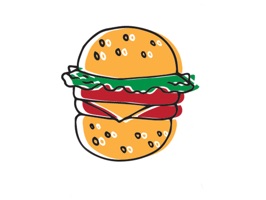 Hand drawn food pack is the best sticker pack app for all the person who love send messages around the world