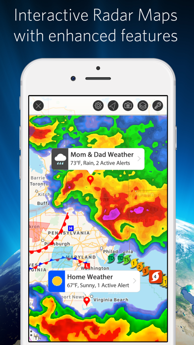 Weather Mate - NOAA Radar Maps Screenshot