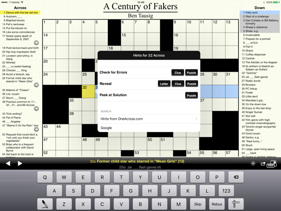 Screenshot #6 pour Crossword Light