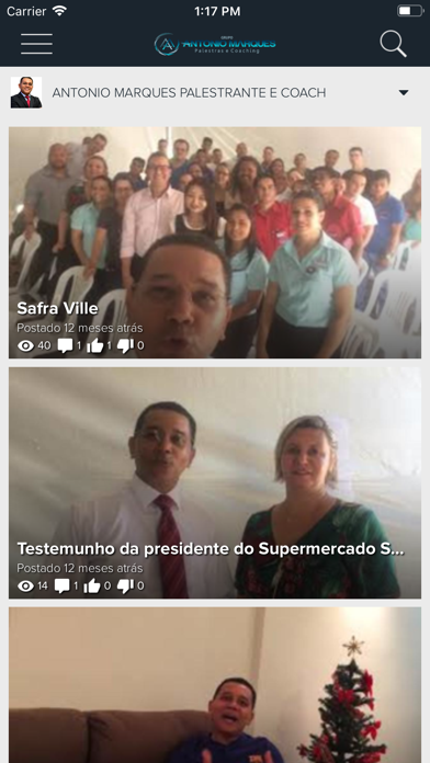 Grupo Antonio Marques Screenshot