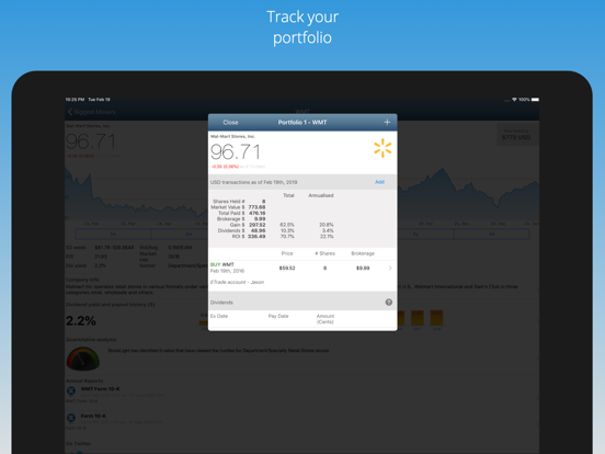 StockLight: NASDAQ Stocks News iPad screenshot 4 - Finance app