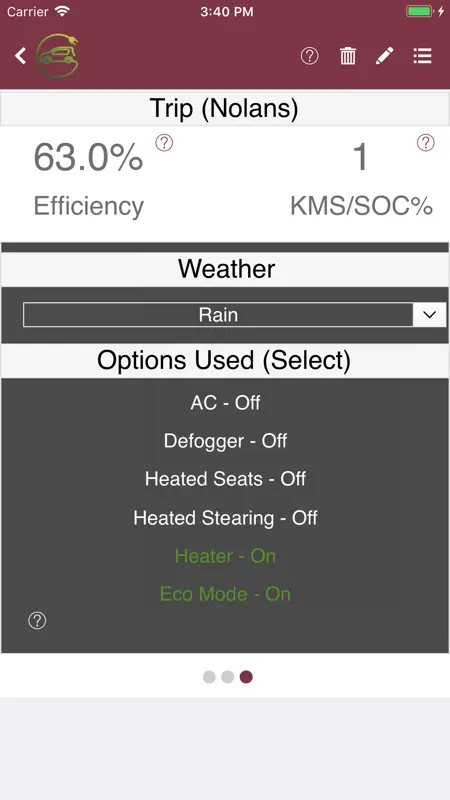 My EV App - Easy EV Logging screenshot 5 of 5