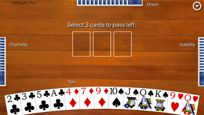 Screenshot #2 pour Hearts Card Classic