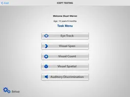 Game screenshot iCept Testing apk