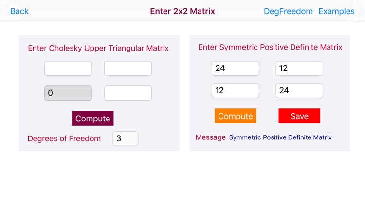 Wishart Distribution Matrix screenshot-6