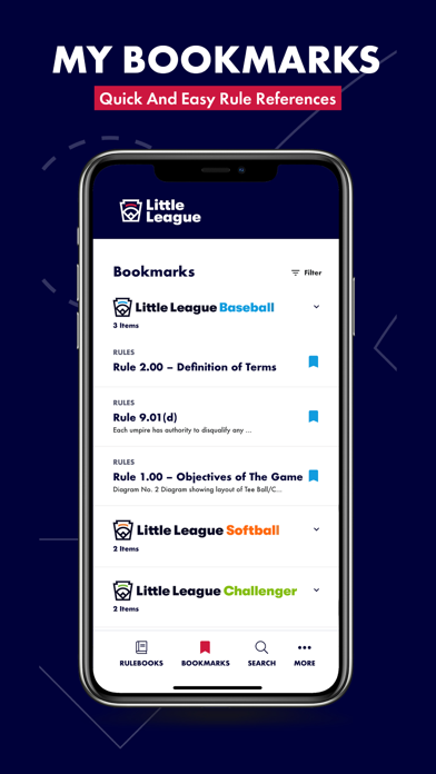 Little League Rulebook Screenshot