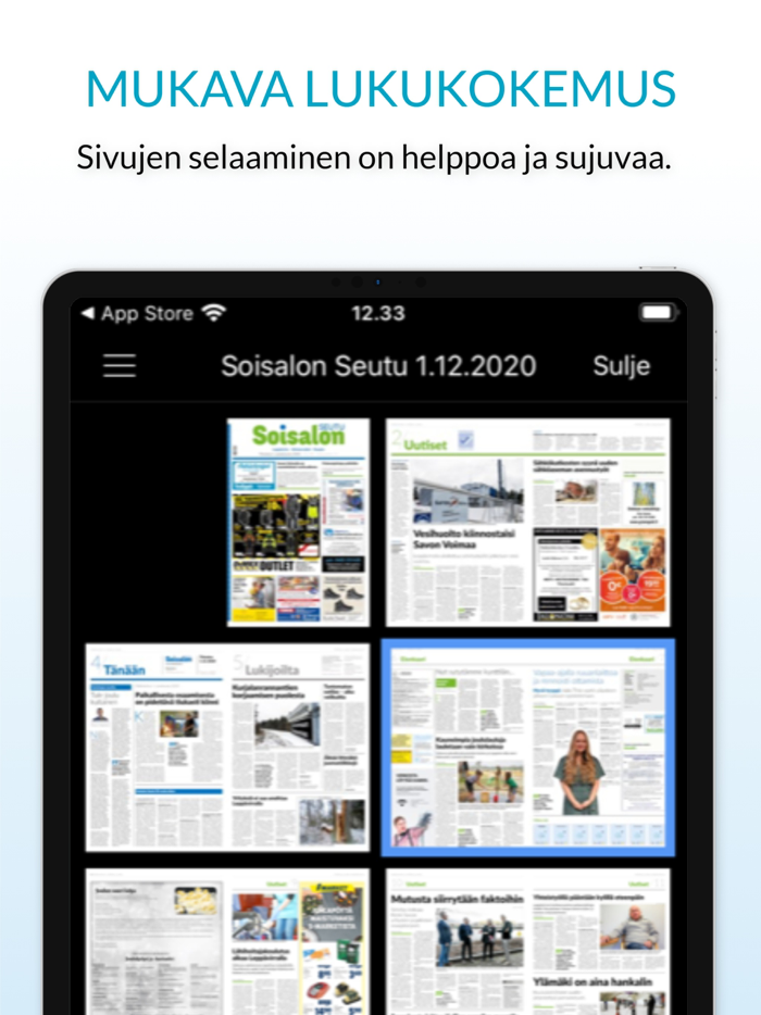 Soisalon Seutu päivän lehti