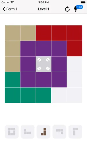 Neon Blocks: Brain Puzzle screenshot 2
