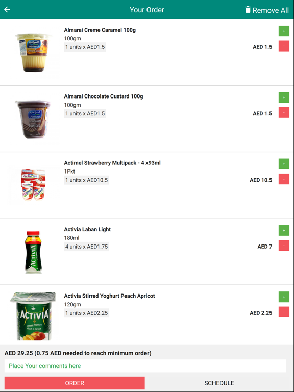 Greenpark Supermarket iPad screenshot 4 - Shopping app
