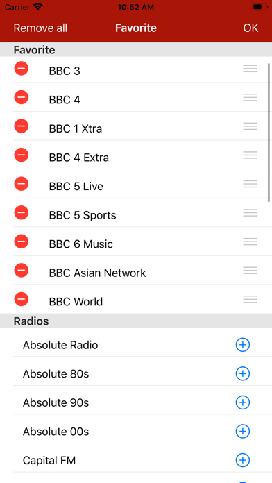 Screenshot #3 pour UK Radios