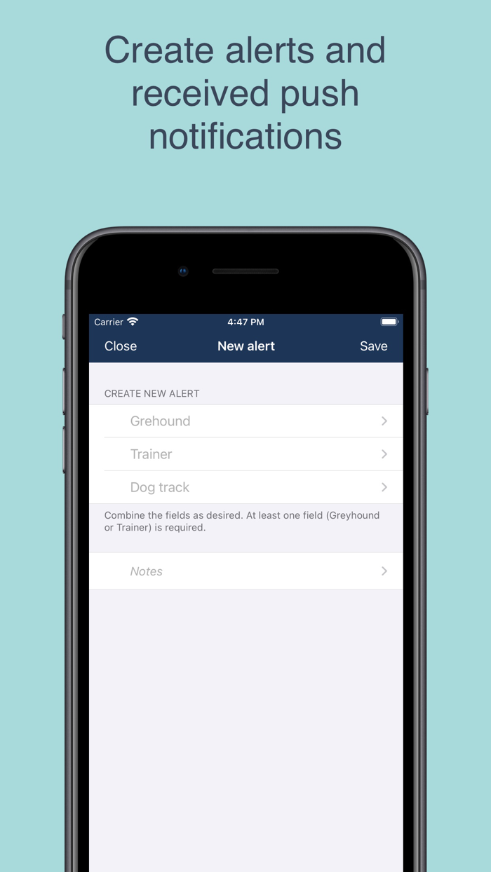 Greyhound Racing Tracker