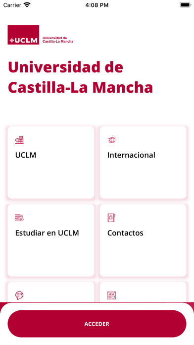 UCLM U. de Castilla-La Mancha Screenshot