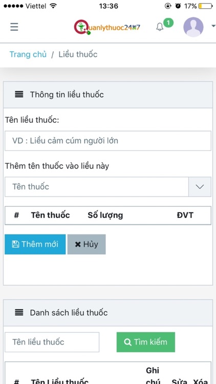 Quản lý thuốc 247