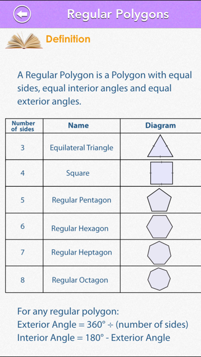 Geometry Review - GRE® Screenshot