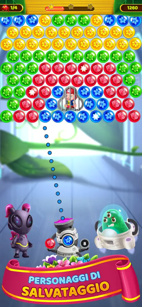 Flower Games - Bubble Shooter