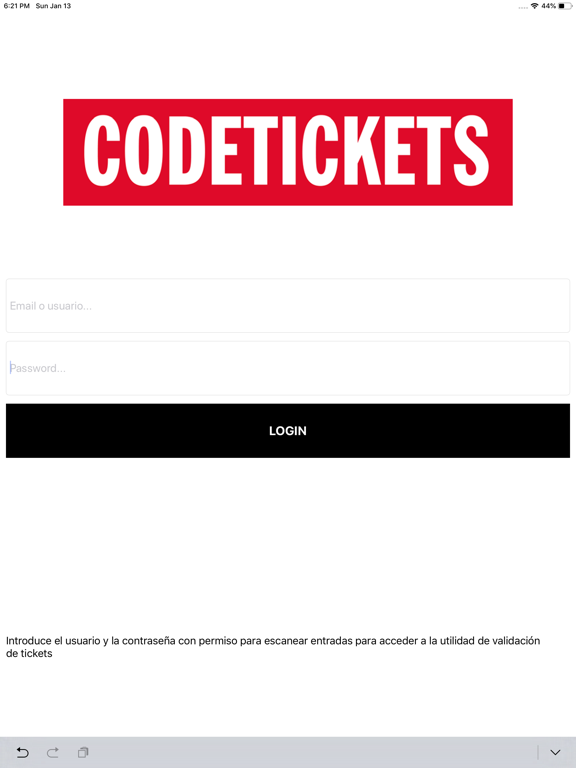 Screenshot #4 pour Codetickets Scan Utility