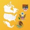 * Flags, Maps & info of the States/Provinces of countries in North America