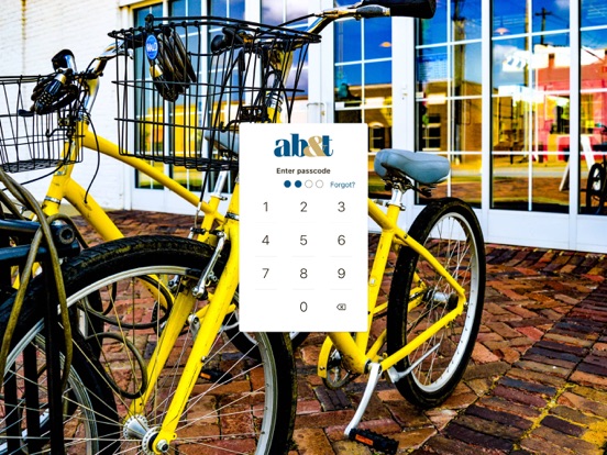 AB&T Go iPad screenshot 2 - Finance app