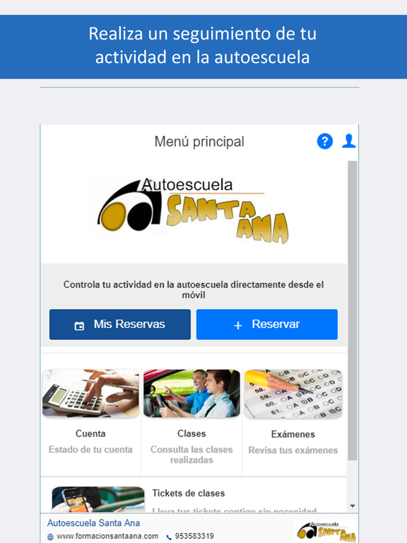 Screenshot #4 pour Autoescuelas Alumno