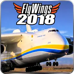FlyWings 2018 Flight Simulator app icon