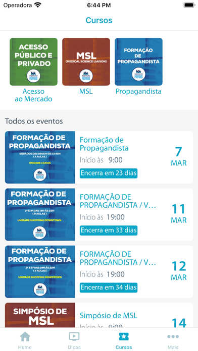 Instituto Propagar Screenshot