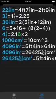 decimal & fraction calculator iphone screenshot 4