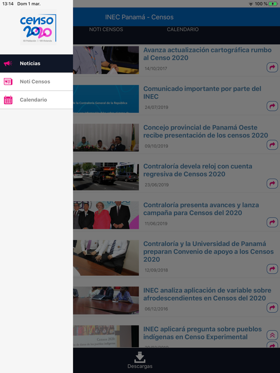 Screenshot #4 pour INEC Panamá-Censos