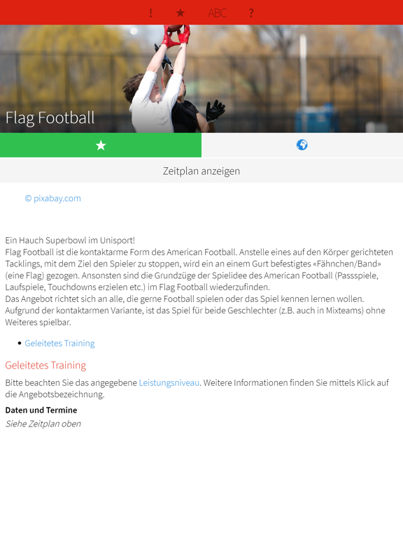 Screenshot #6 pour Unibe Sport