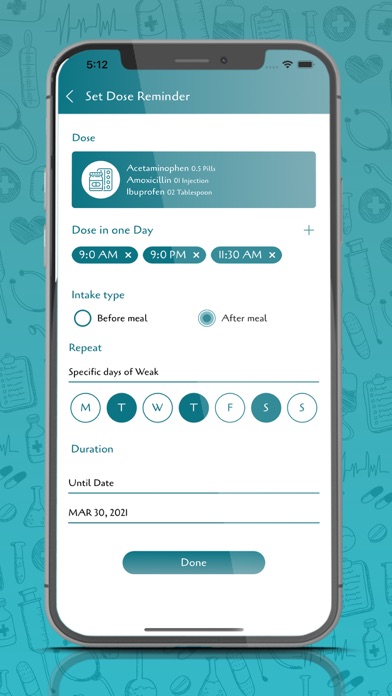 Dose Alert : Medicine Reminder Screenshot