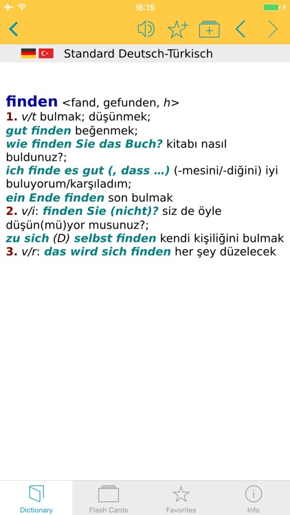 Big German Turkish Dictionary screenshot-4