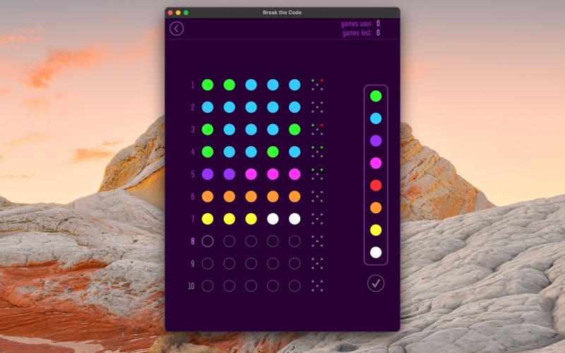 Screenshot #2 pour Break-the-Code
