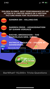 BarWhat? 15000+ Trivia Game screenshot