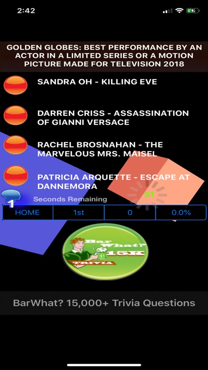 BarWhat? 15000+ Trivia Game screenshot-3