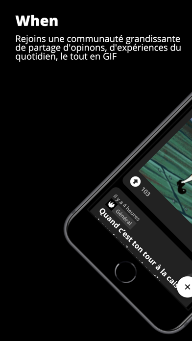 Screenshot #1 pour When - La vie en GIFS
