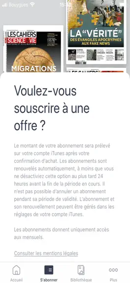 Game screenshot Les Cahiers de Science&Vie apk